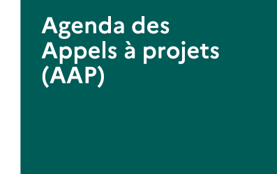 Agenda des appels à projet du plan de relance